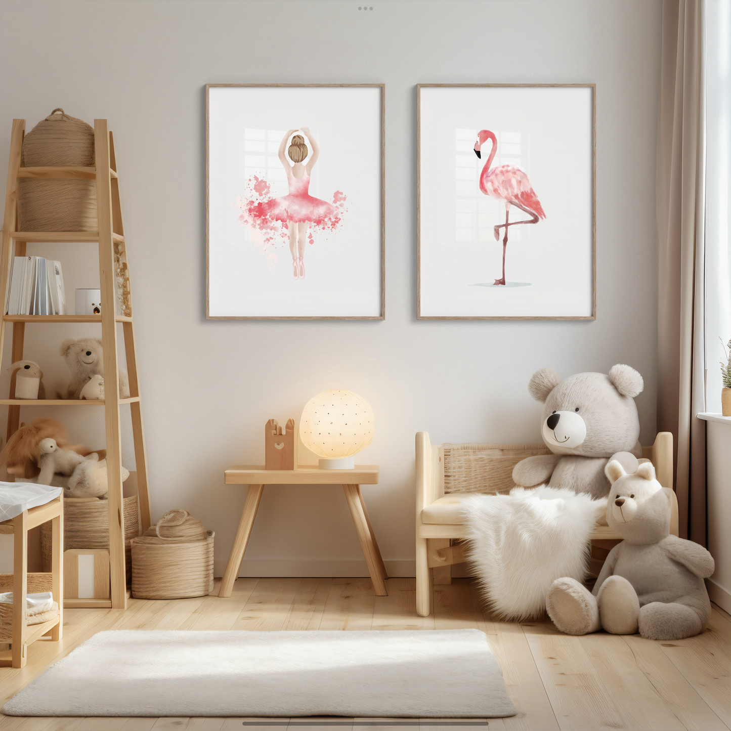 Flamingo, balance and grace