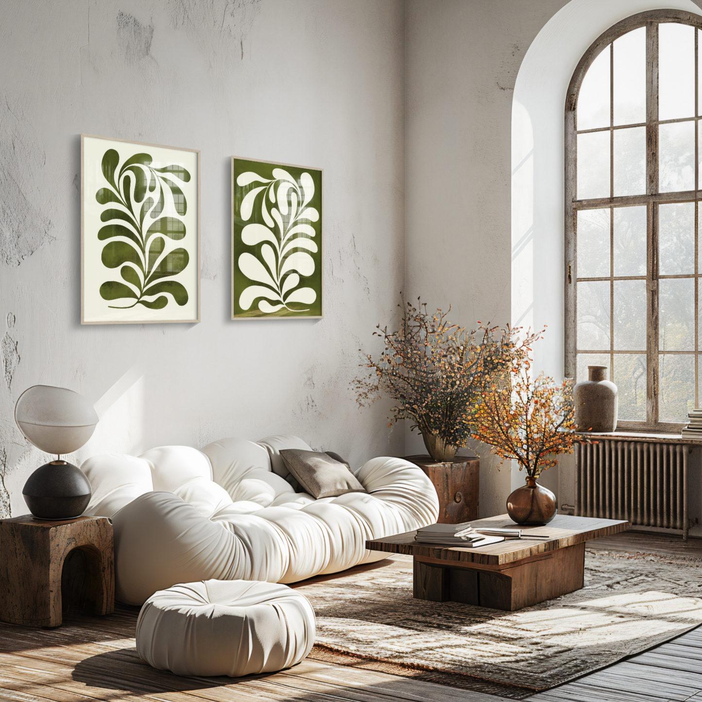 Wavy Leaves Contrast
