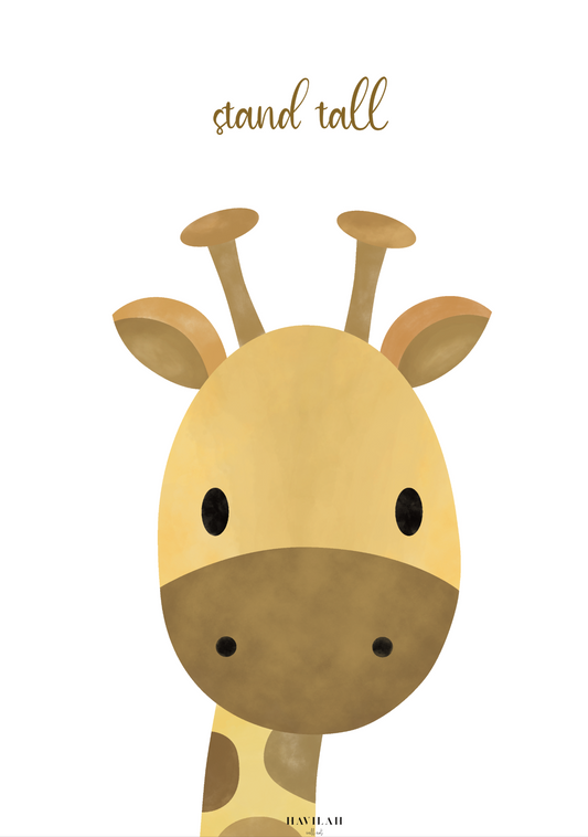 Baby Giraffe, safari animals